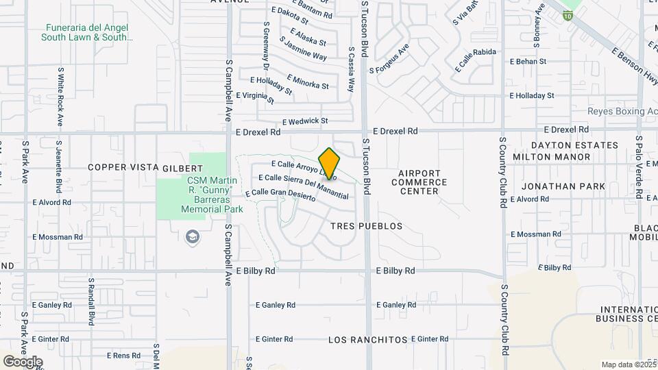 2353 E Calle Sierra Del Manantial Map and Location Details
