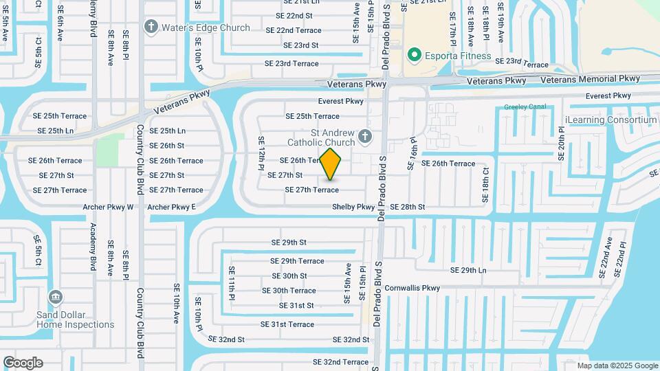 1411 SE 27th Terrace Map and Location Details