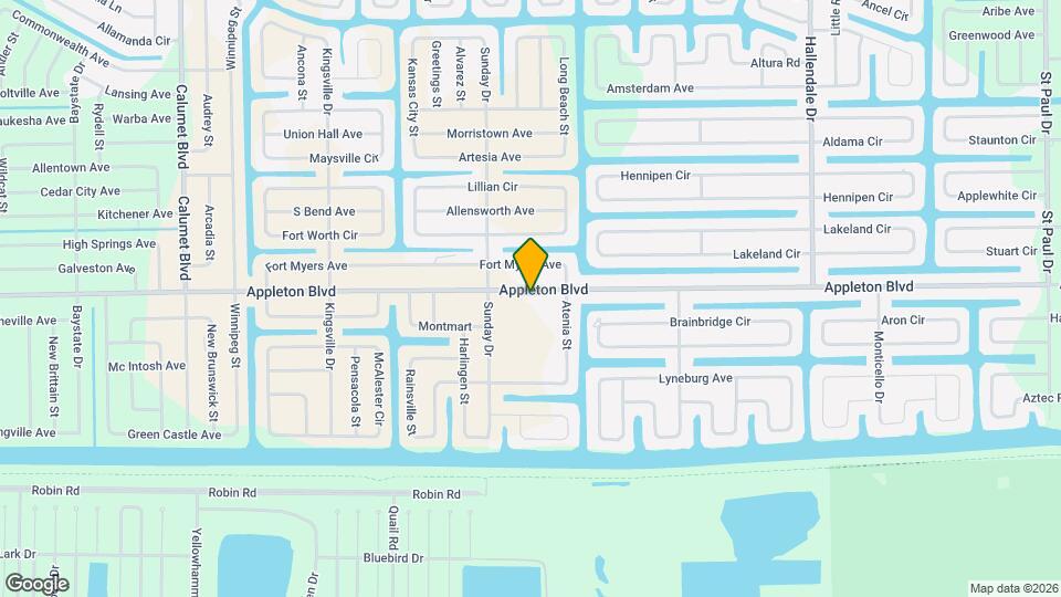 14407 Appleton Blvd Map and Location Details