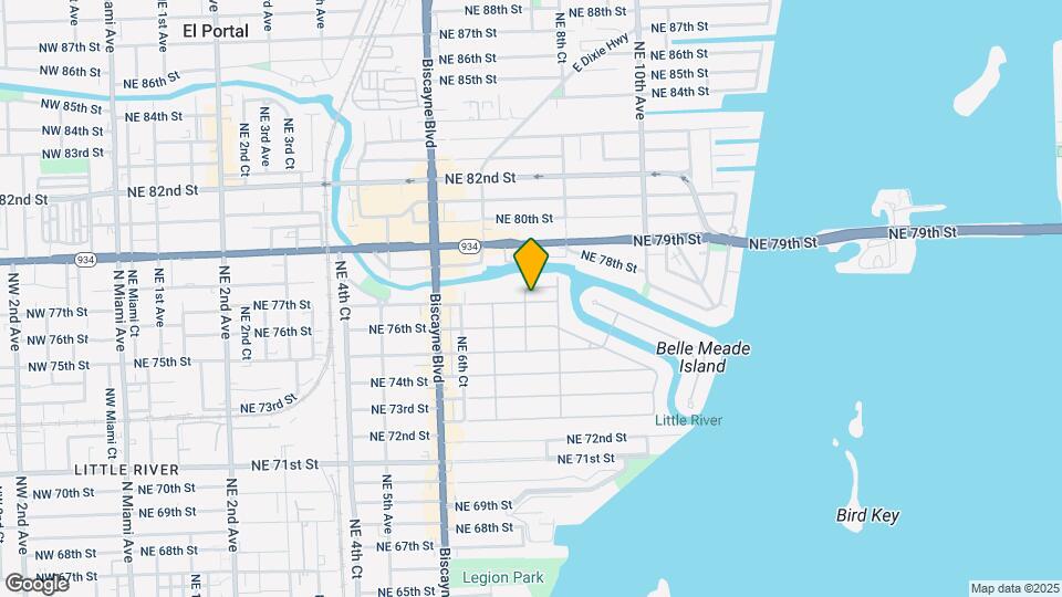 761 NE 77th St Map and Location Details