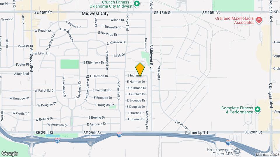 538 E Indian Dr Map and Location Details