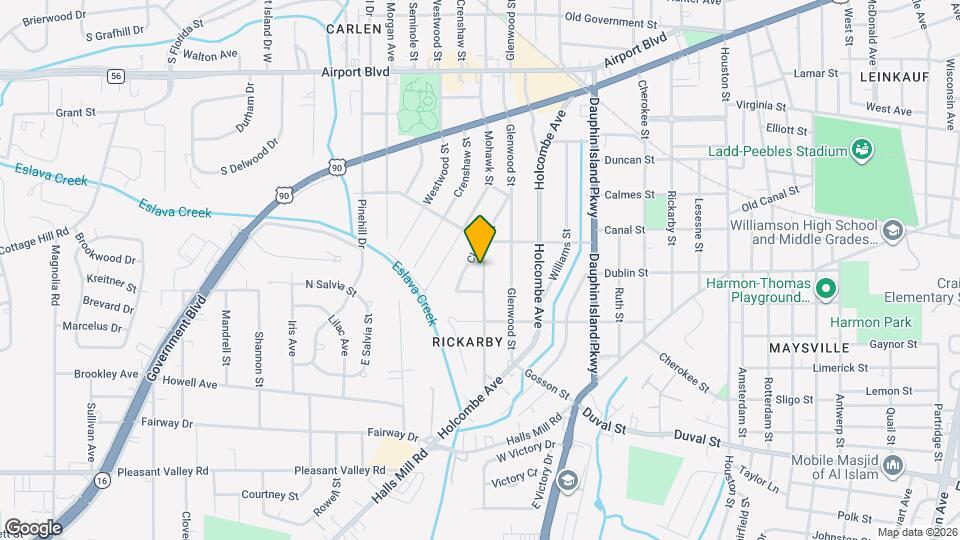 608 Euclid Ave, Unit #228 Map and Location Details