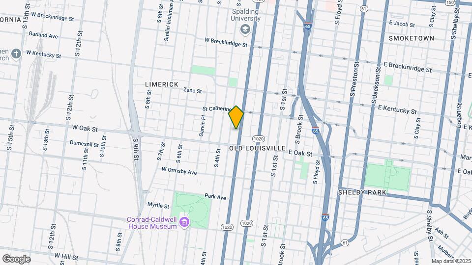 1136-1140 S 3rd St Map and Location Details