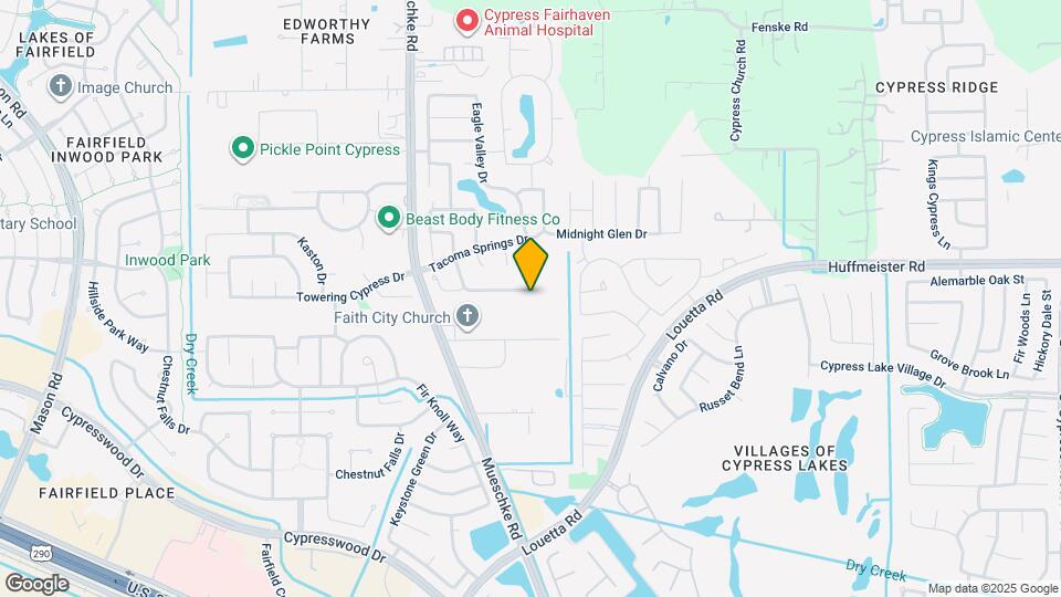 19707 Dayton Springs Dr Map and Location Details