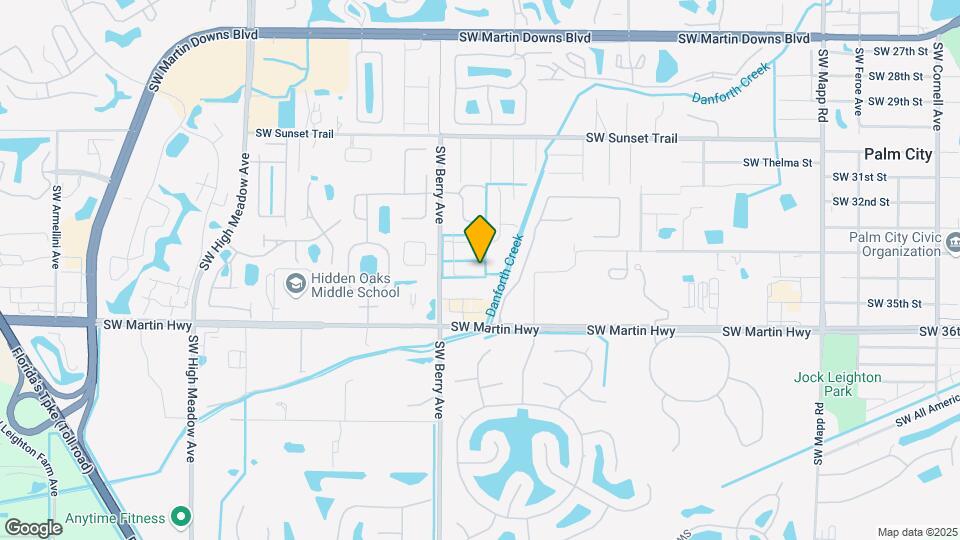 3521 SW Blackberry Ln Map and Location Details