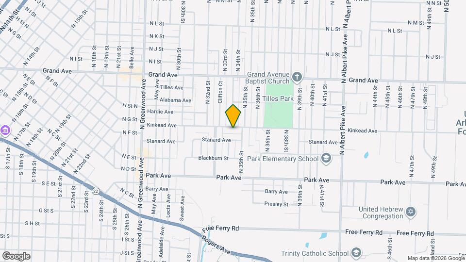 3400 Kinkead Ave Map and Location Details