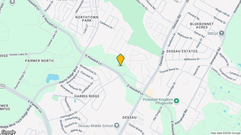 Parmer North Apartments Map and Location Details