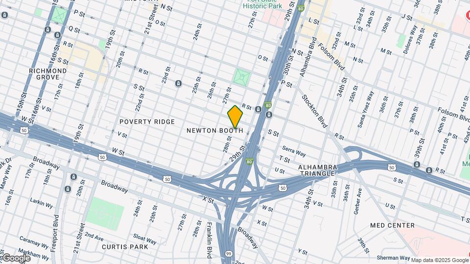 1921 28th St Map and Location Details