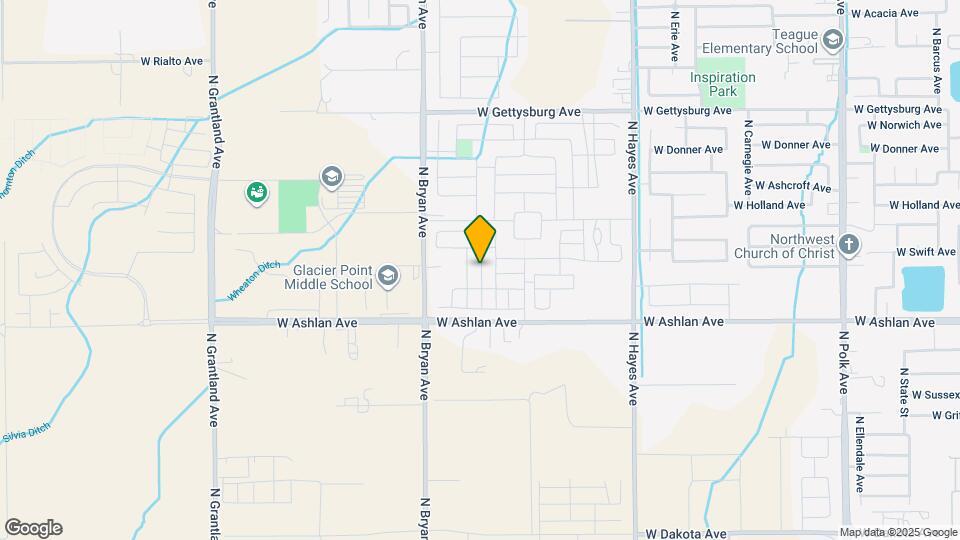 4127 N Rosalia Ave Map and Location Details