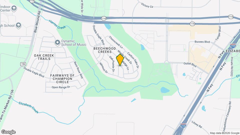 15736 Barton Ridge Dr Map and Location Details