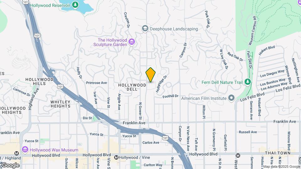2140 Beachwood Dr Map and Location Details
