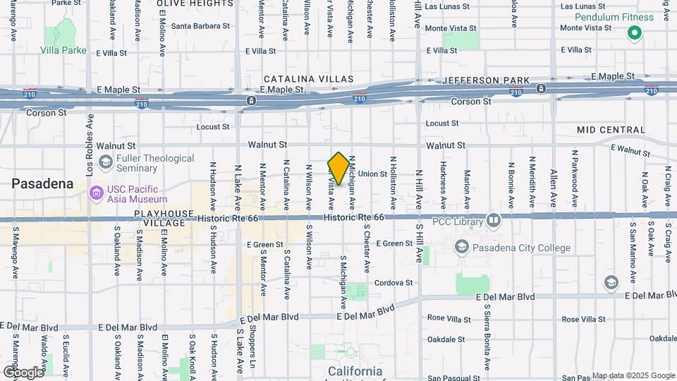 64 Mar Vista Ave Map and Location Details