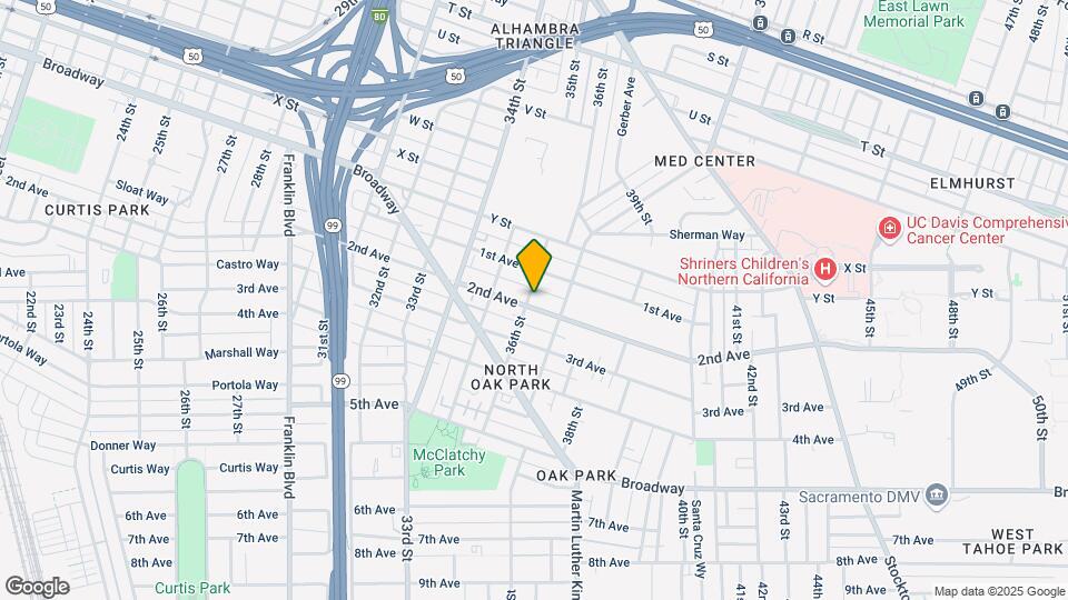 2633-2663 36th St Map and Location Details