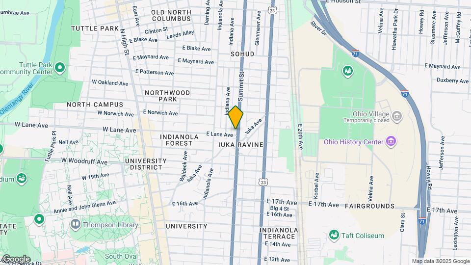 2081 Summit St Map and Location Details