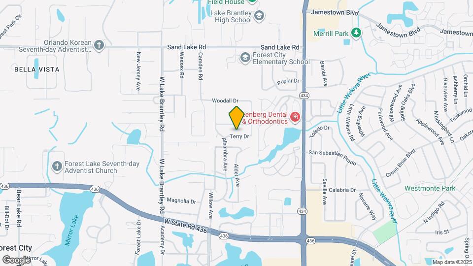 1009 Terry Dr Map and Location Details