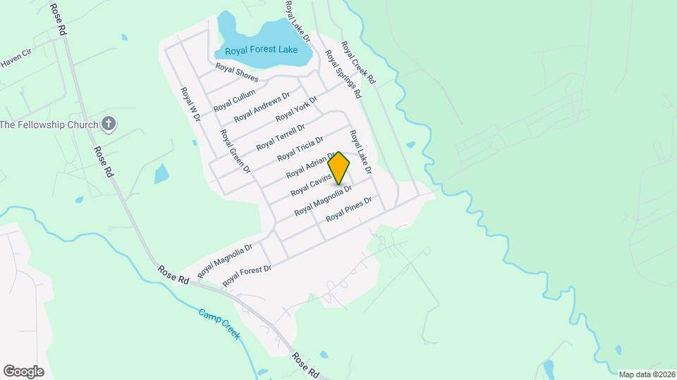 10825 Royal Magnolia Dr Map and Location Details