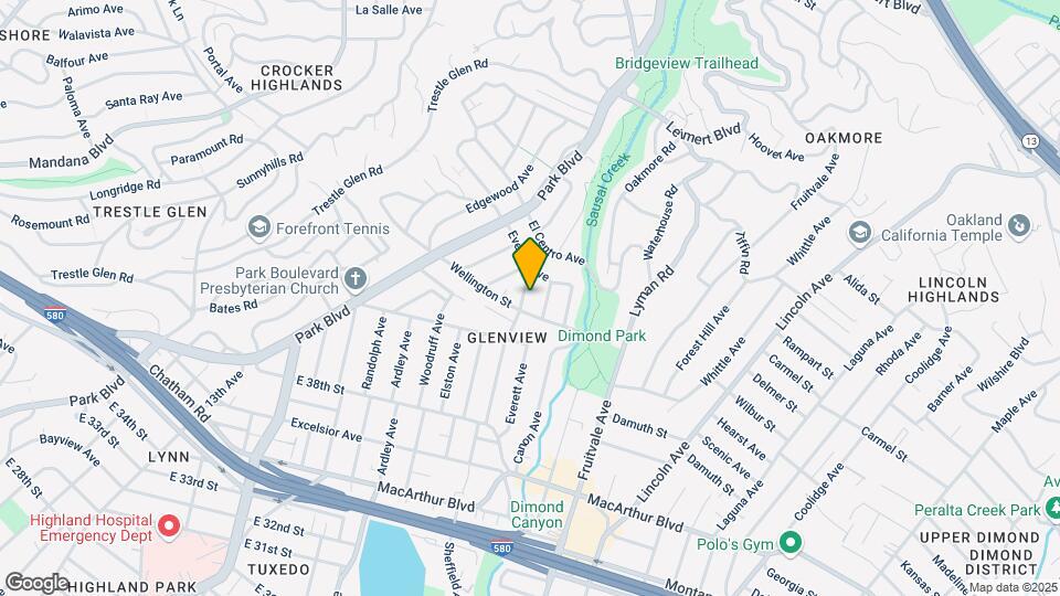 4320 La Cresta Ave Map and Location Details