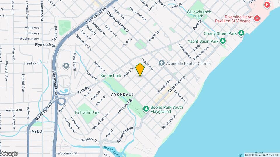 3613 Boone Park Ave Map and Location Details