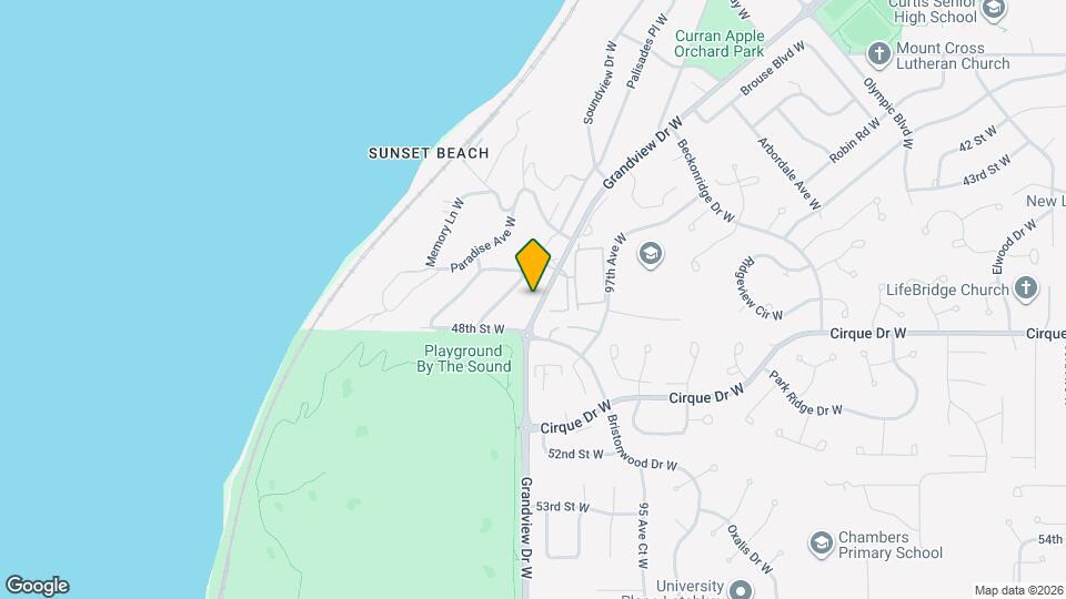 4704 Grandview Dr W Map and Location Details