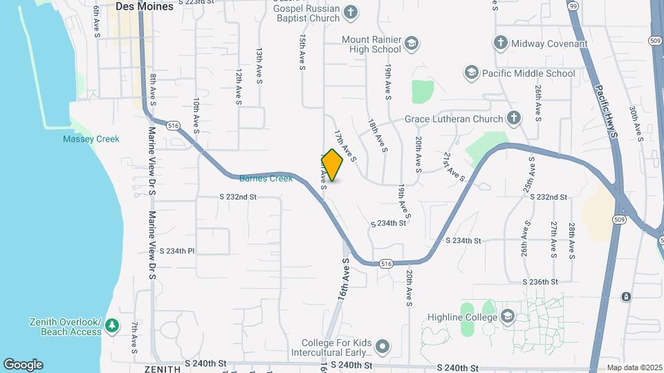 23048-23016 16th Ave S Mapa y Detalles de la Ubicación
