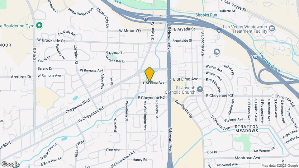 55 E St Elmo Ave Map and Location Details