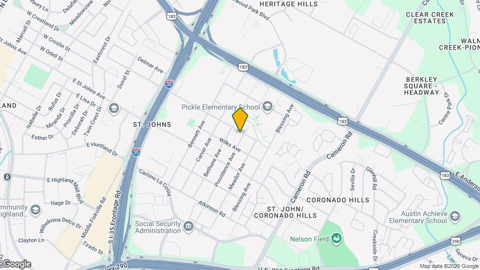 7312 Providence Ave Map and Location Details