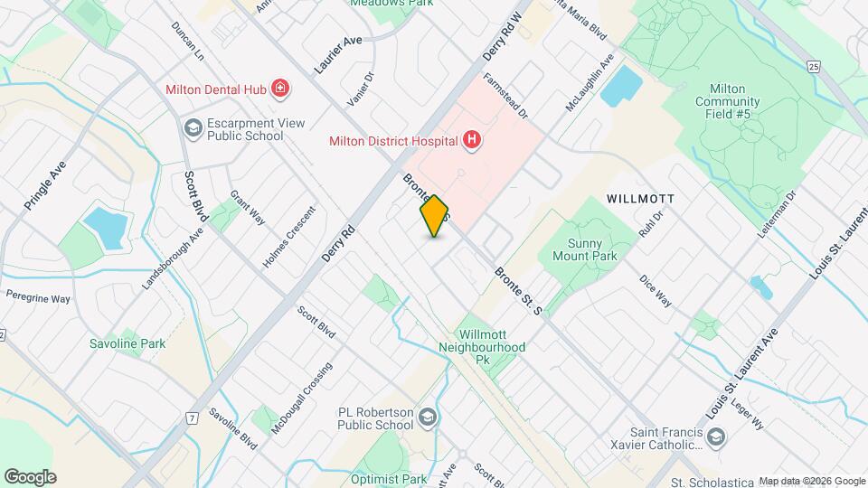 700 Megson Terrace Map and Location Details