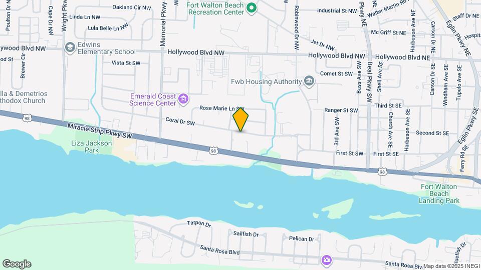 194 Coral Dr SW Mapa y Detalles de la Ubicación