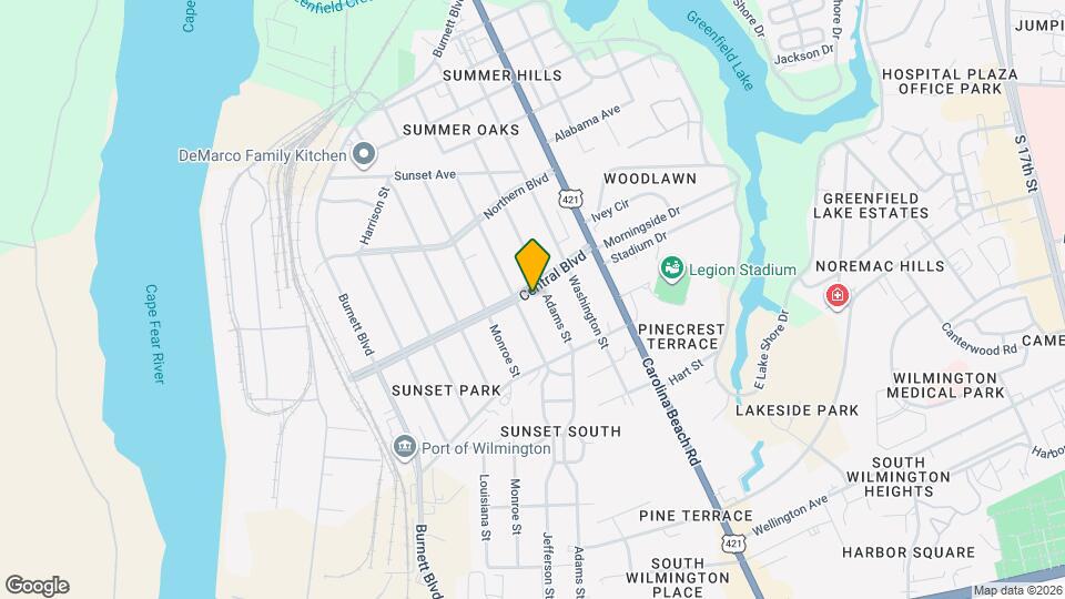 238 Central Blvd Map and Location Details