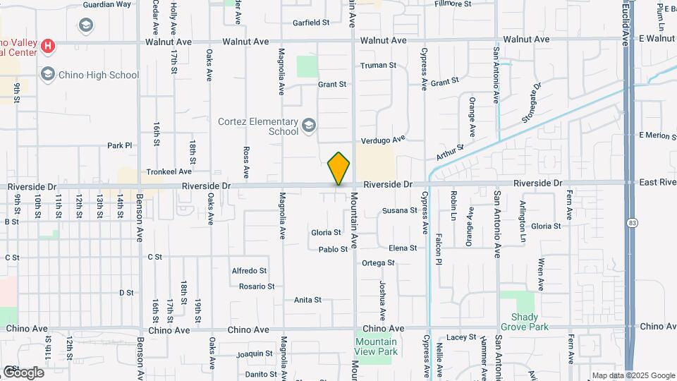 6266 Meadowlark St Map and Location Details