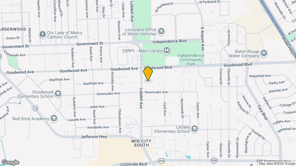 926 Crown Alley Map and Location Details