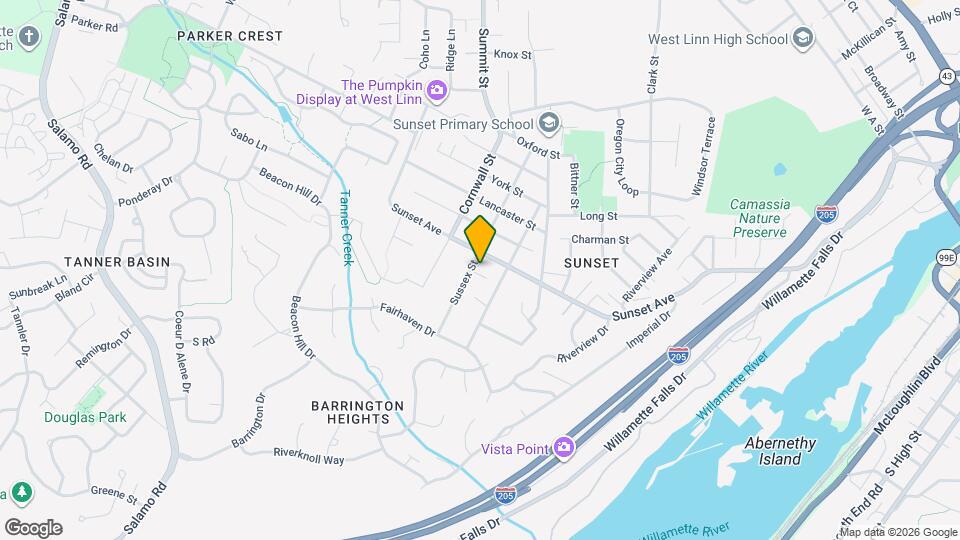 4237 Sussex St Map and Location Details