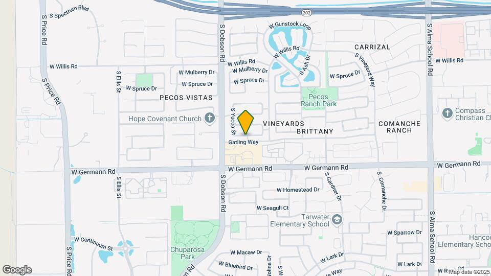 1915 W Musket Way Map and Location Details