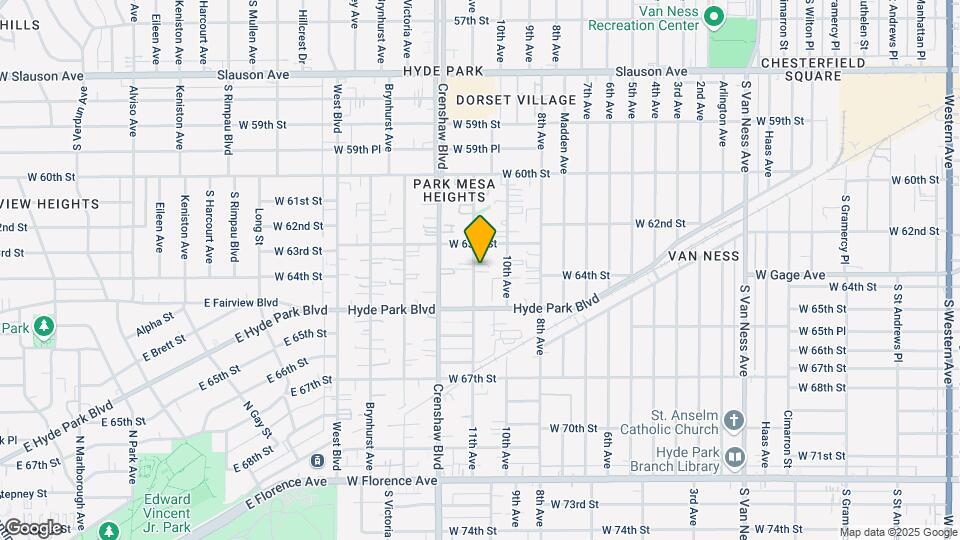6338 11th Ave Mapa y Detalles de la Ubicación