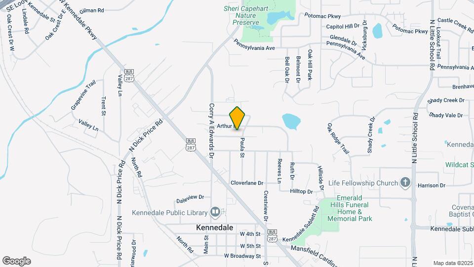 302 Bowles Ct Map and Location Details