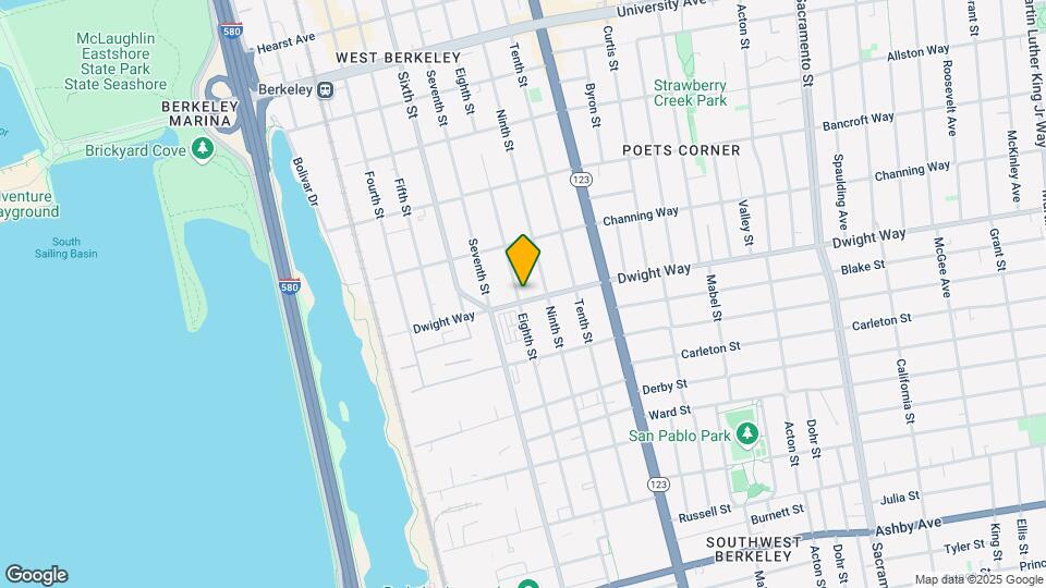 2439-2447 8th St Map and Location Details