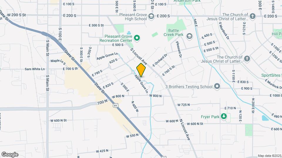 839 Apple Grove Ln Map and Location Details