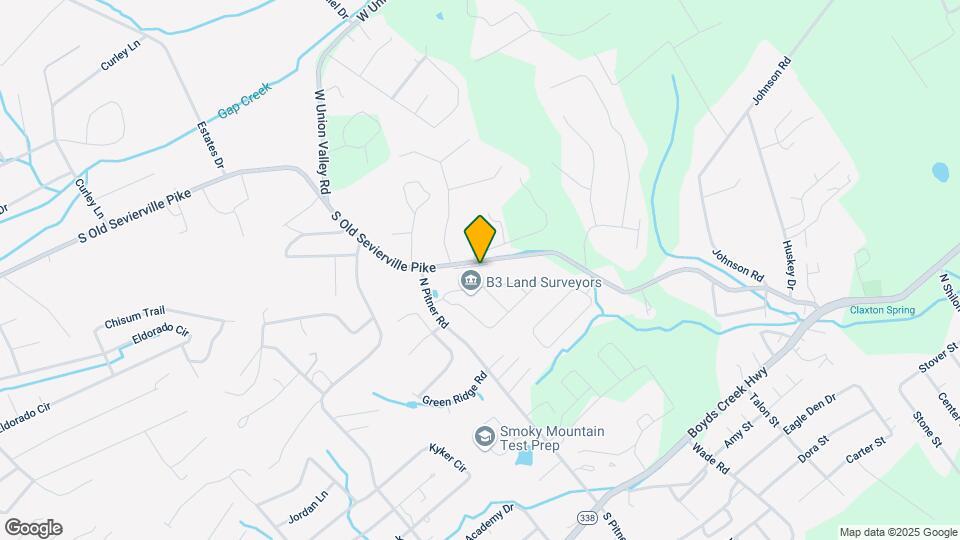 (ACH F) 539 South Old Sevierville Pike Map and Location Details