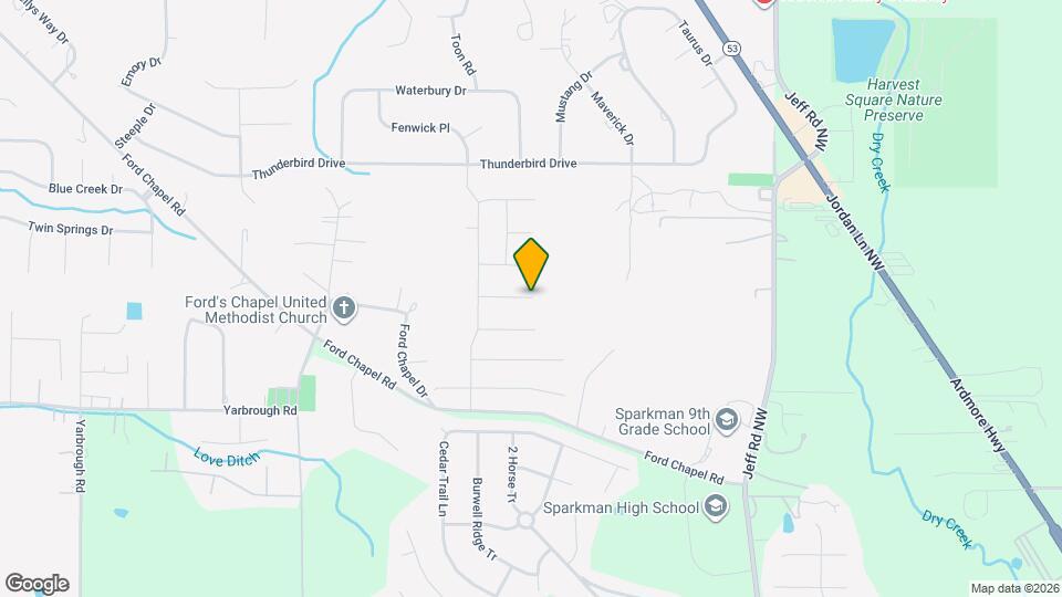 115 Ashby Pond Dr Map and Location Details