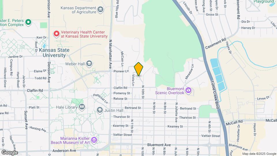 1415 Sunnyslope Ln Map and Location Details