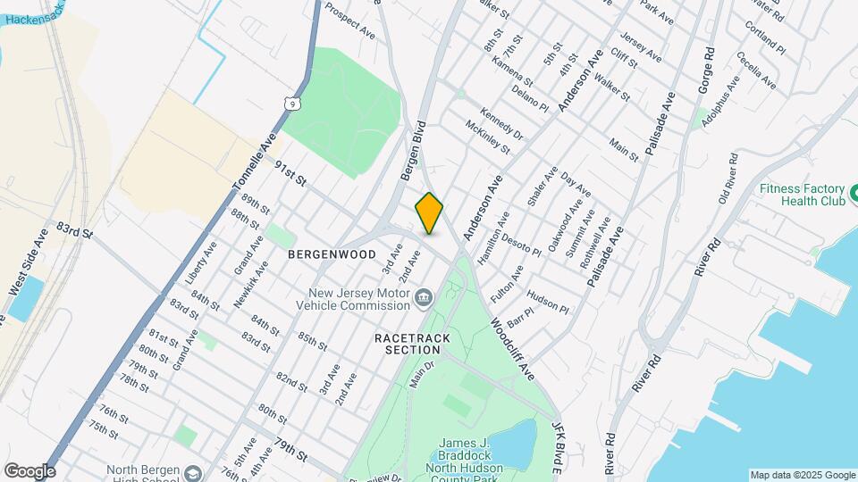 9249 JOHN F KENNEDY Blvd Map and Location Details