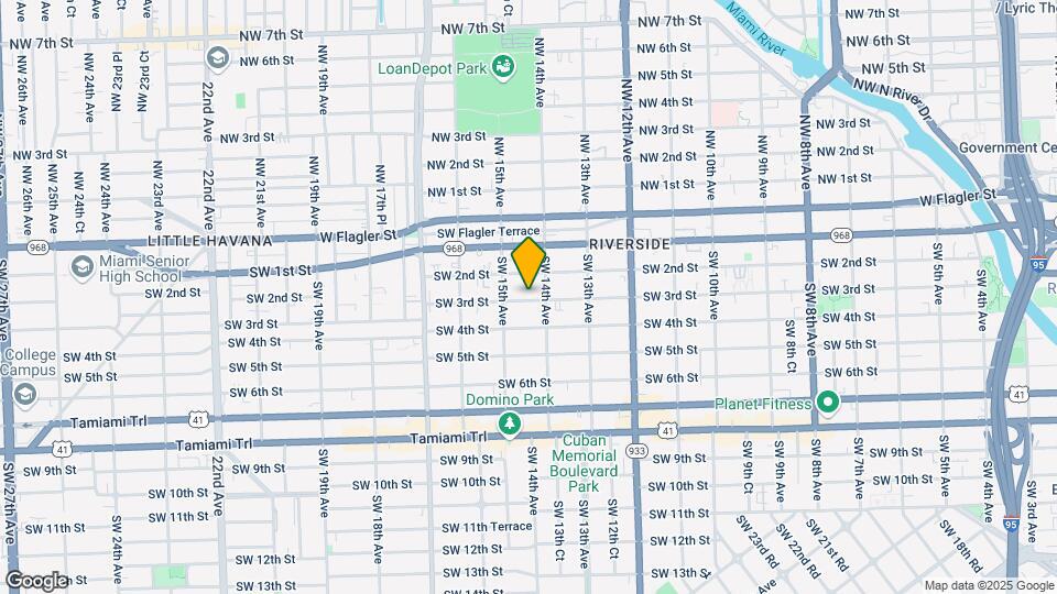1429 SW 3rd St Map and Location Details