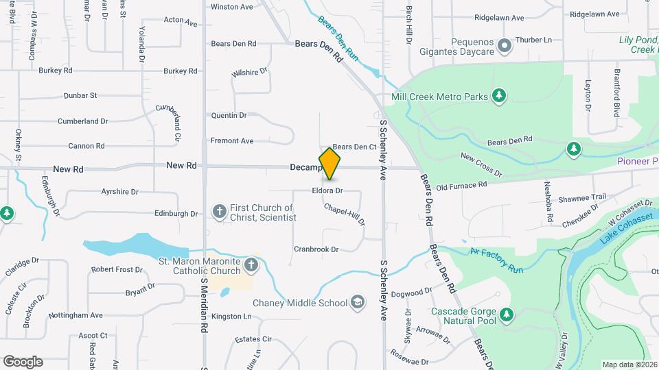 2992 Eldora Dr Map and Location Details