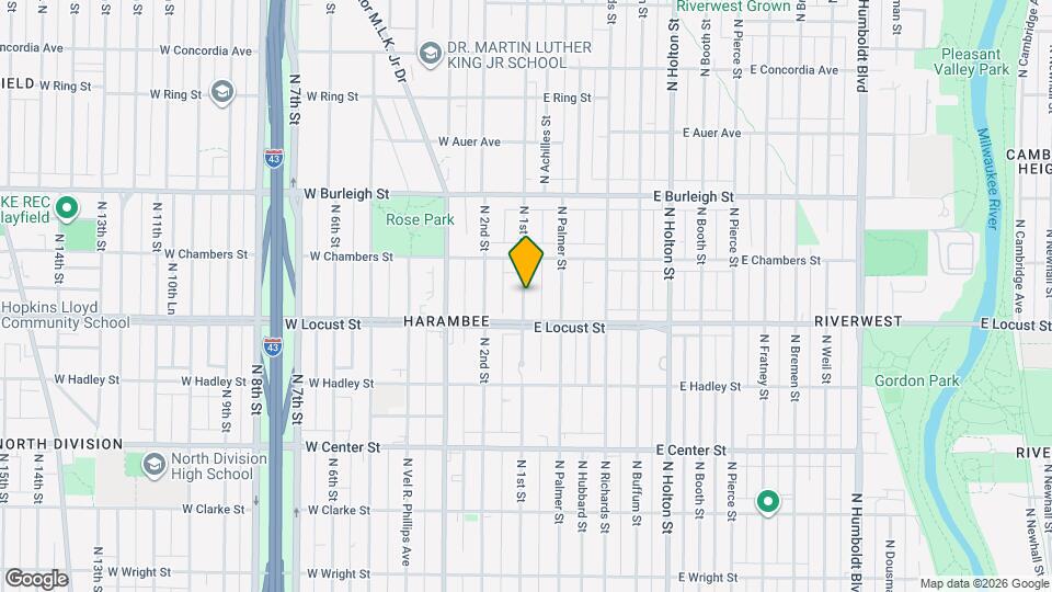 2930 N 1st St Map and Location Details