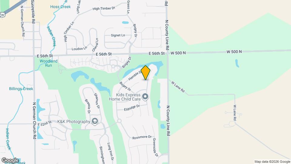 5432 Hammock Glen Dr Map and Location Details