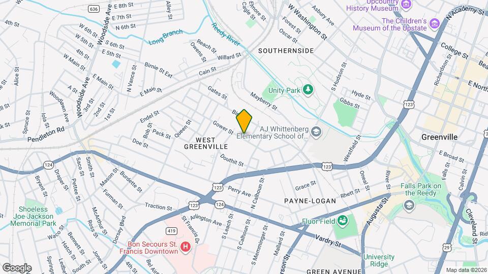 314 Gower St Map and Location Details