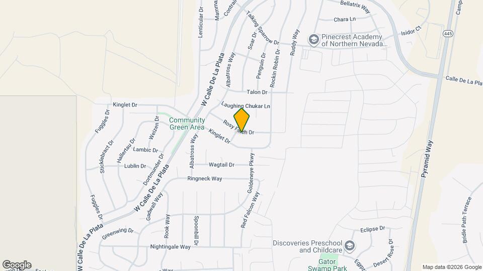 1434 Rosy Finch Dr Map and Location Details