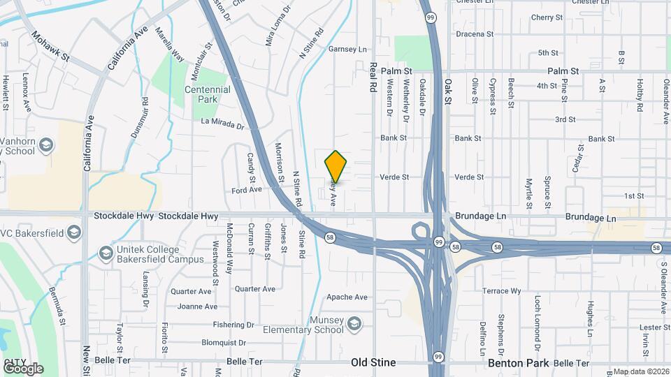 112 Garnsey Ave Map and Location Details