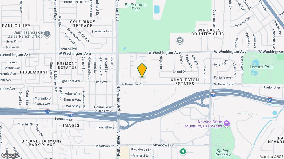 610 Sea Pines Ln Map and Location Details