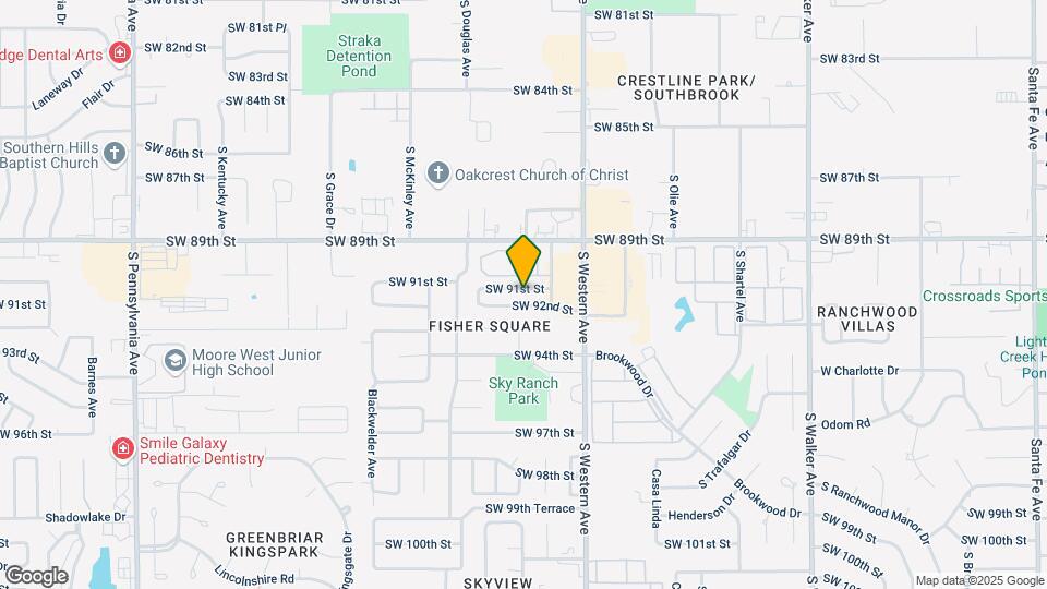 924 SW 91st St Map and Location Details